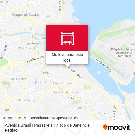 Avenida Brasil | Passarela 17 mapa