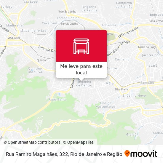 Rua Ramiro Magalhães, 322 mapa