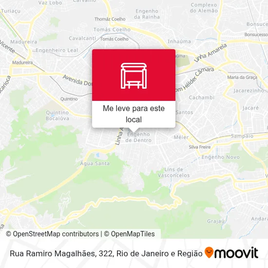 Rua Ramiro Magalhães, 322 mapa