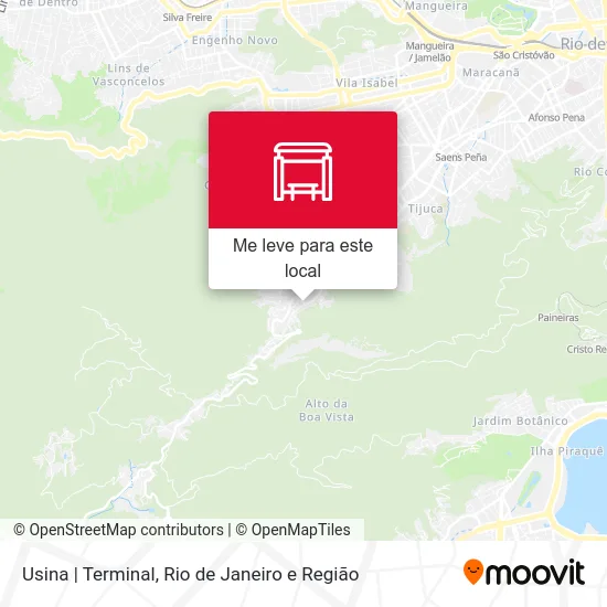 Usina | Terminal mapa