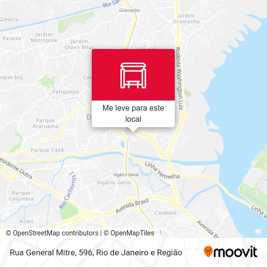 Rua General Mitre, 596 mapa