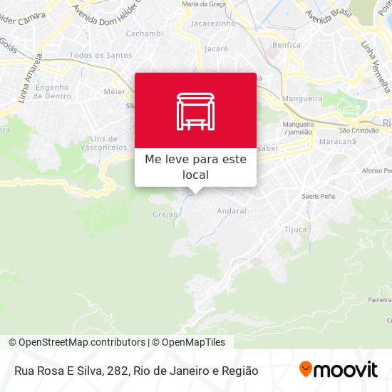 Rua Rosa E Silva, 282 mapa