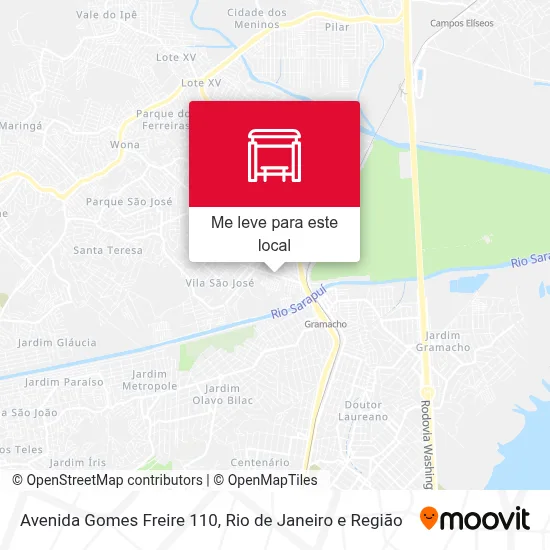 Avenida Gomes Freire 110 mapa