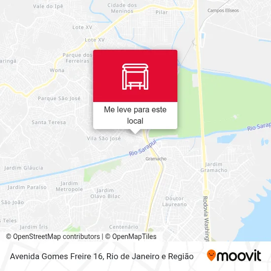 Avenida Gomes Freire 16 mapa