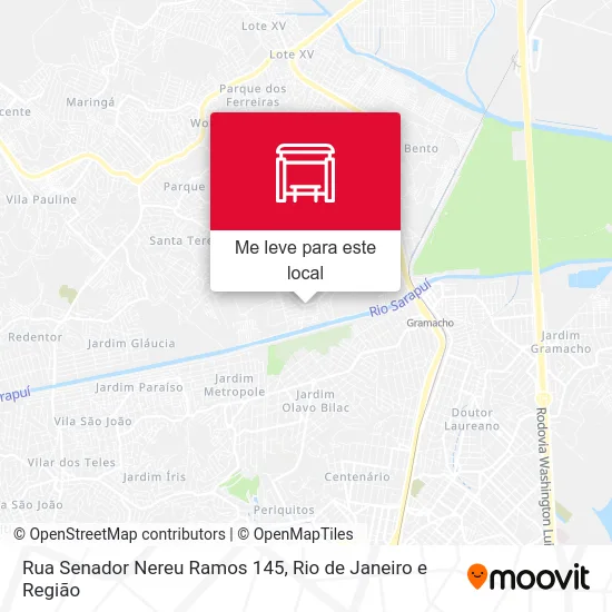 Rua Senador Nereu Ramos 145 mapa