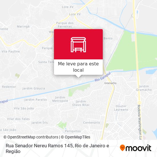 Rua Senador Nereu Ramos 145 mapa