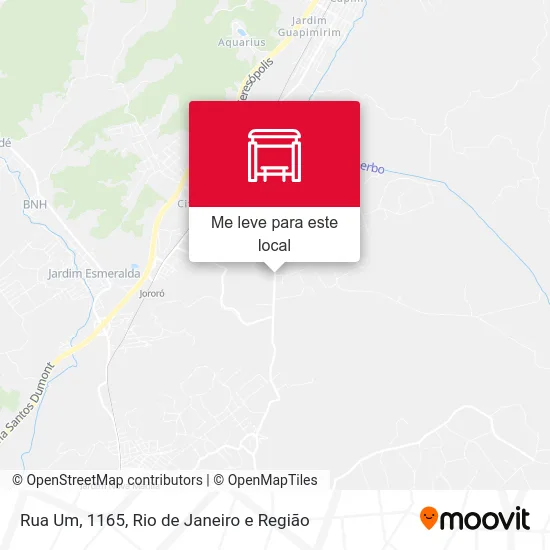 Rua Um, 1165 mapa