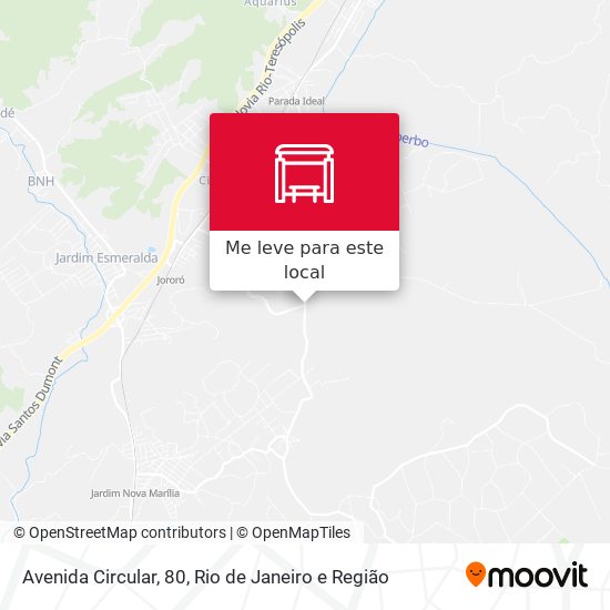 Avenida Circular, 80 mapa