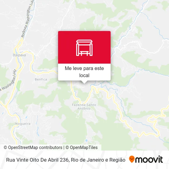 Rua Vinte Oito De Abril 236 mapa