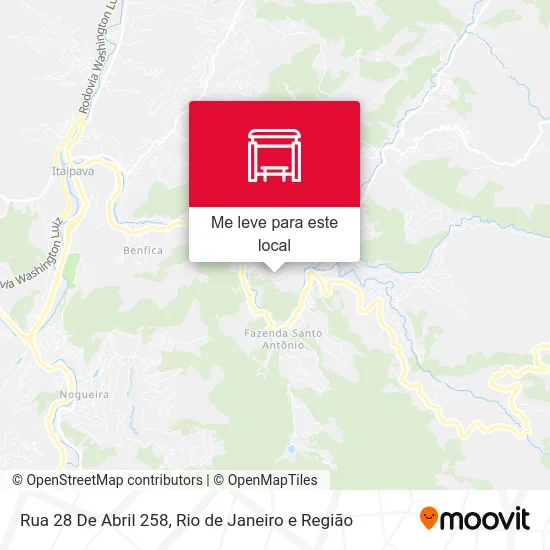 Rua 28 De Abril 258 mapa