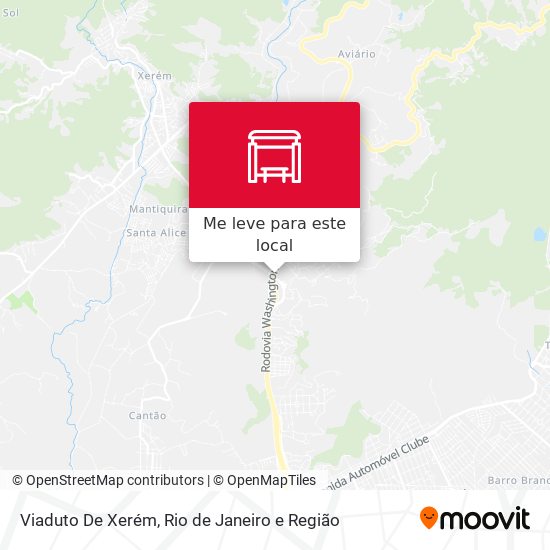 Viaduto De Xerém mapa