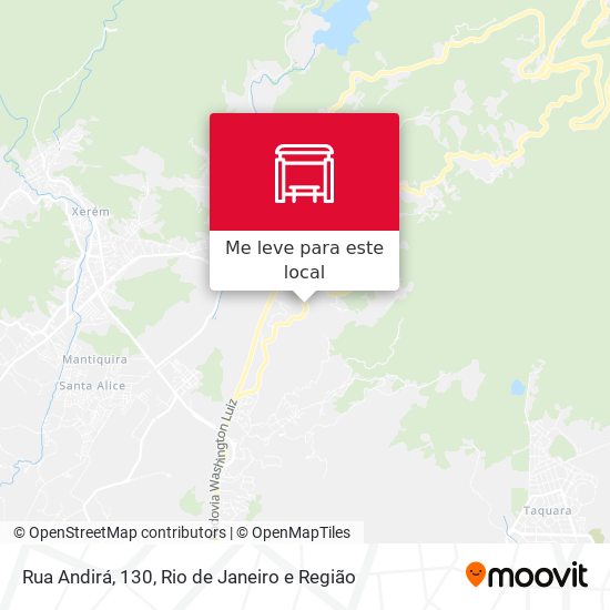 Rua Andirá, 130 mapa