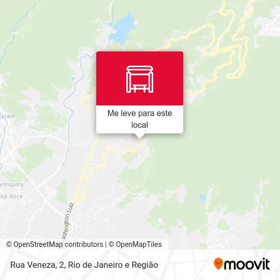 Rua Veneza, 2 mapa