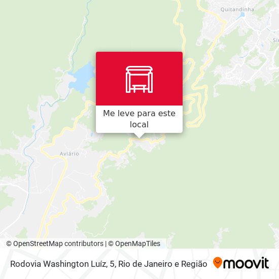 Rodovia Washington Luíz, 5 mapa