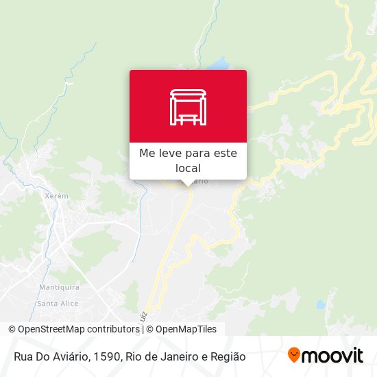 Rua Do Aviário, 1590 mapa