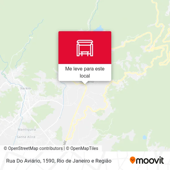 Rua Do Aviário, 1590 mapa