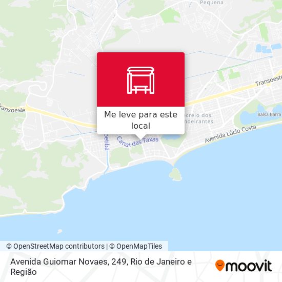 Avenida Guiomar Novaes, 249 mapa