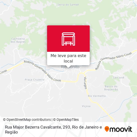 Rua Major Bezerra Cavalcante, 293 mapa