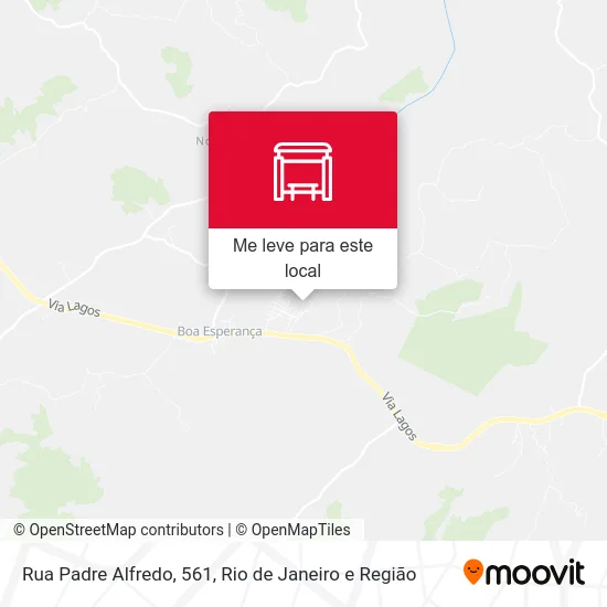 Rua Padre Alfredo, 561 mapa