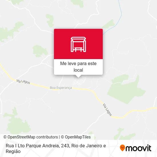 Rua I Lto Parque Andreia, 243 mapa