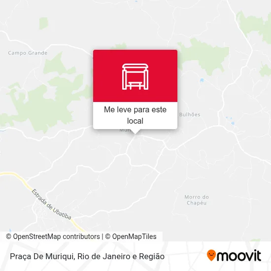 Praça De Muriqui mapa