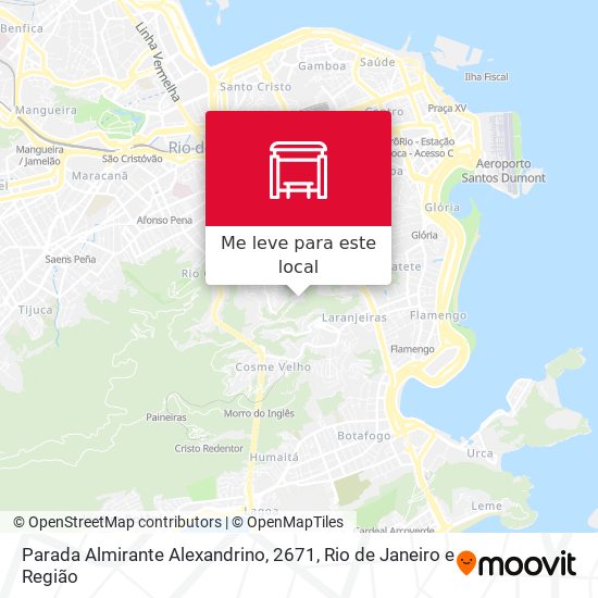 Parada Almirante Alexandrino, 2671 mapa