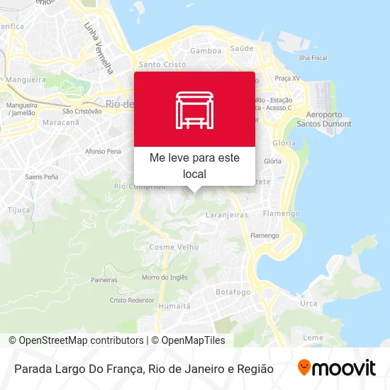 Parada Largo Do França mapa