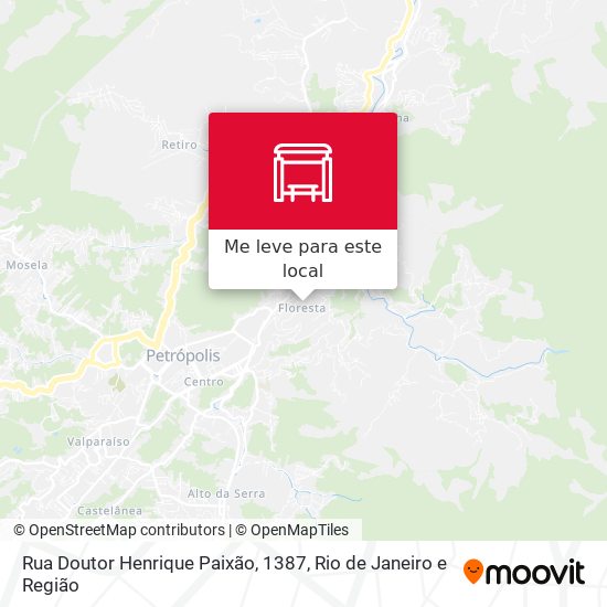 Rua Doutor Henrique Paixão, 1387 mapa