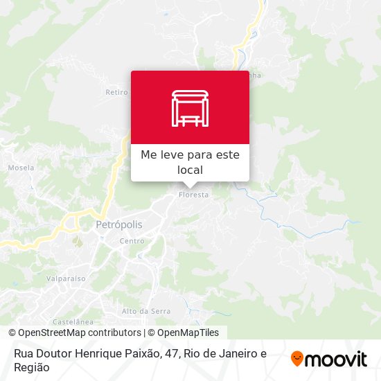 Rua Doutor Henrique Paixão, 47 mapa
