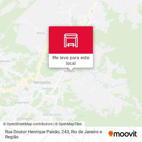 Rua Doutor Henrique Paixão, 243 mapa