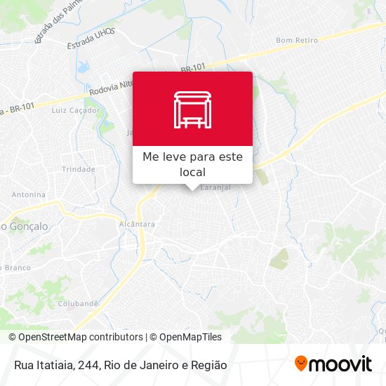 Rua Itatiaia, 244 mapa