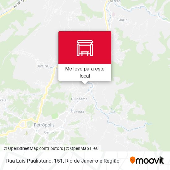 Rua Luís Paulistano, 151 mapa