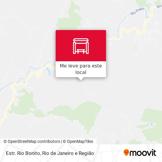 Estr. Rio Bonito mapa