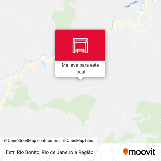 Estr. Rio Bonito mapa
