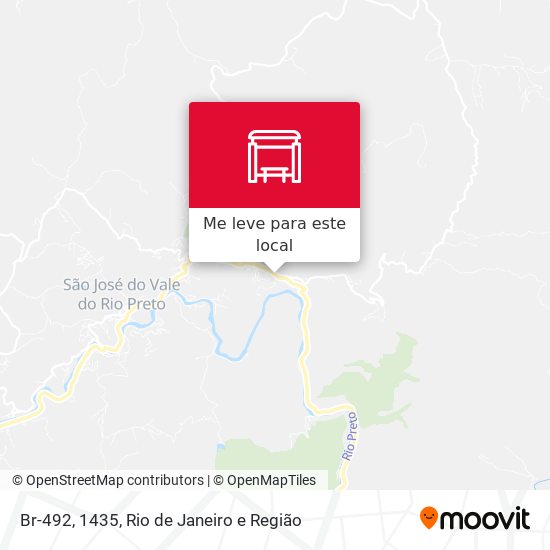 Br-492, 1435 mapa