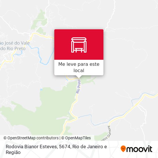 Rodovia Bianor Esteves, 5674 mapa