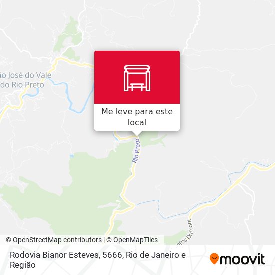 Rodovia Bianor Esteves, 5666 mapa