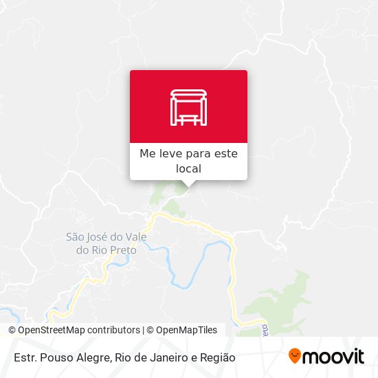 Estr. Pouso Alegre mapa