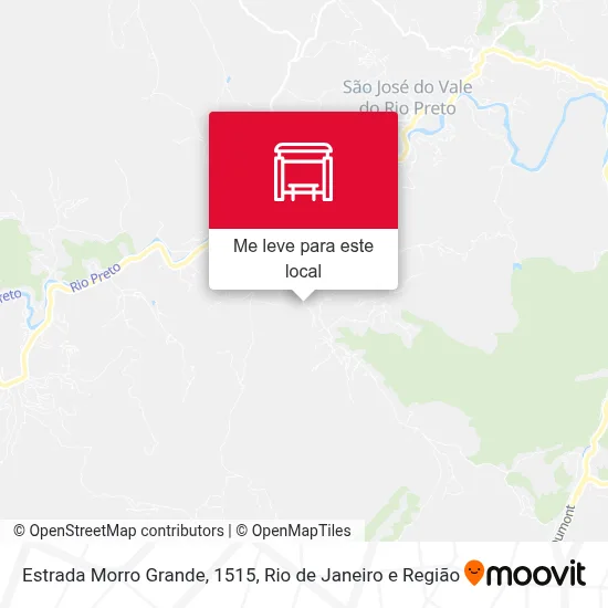 Estrada Morro Grande, 1515 mapa