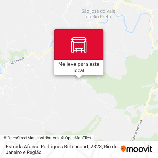 Estrada Afonso Rodrigues Bittencourt, 2323 mapa