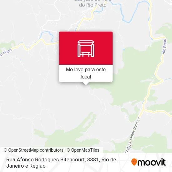 Rua Afonso Rodrigues Bitencourt, 3381 mapa