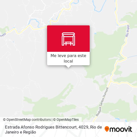 Estrada Afonso Rodrigues Bittencourt, 4029 mapa