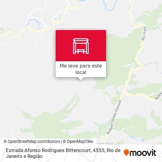 Estrada Afonso Rodrigues Bittencourt, 4555 mapa