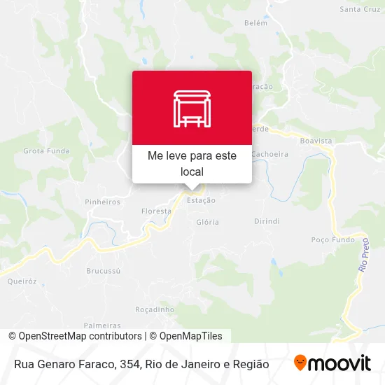 Rua Genaro Faraco, 354 mapa