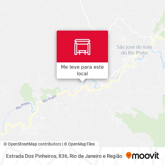 Estrada Dos Pinheiros, 836 mapa