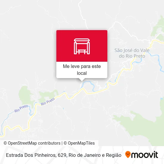 Estrada Dos Pinheiros, 629 mapa