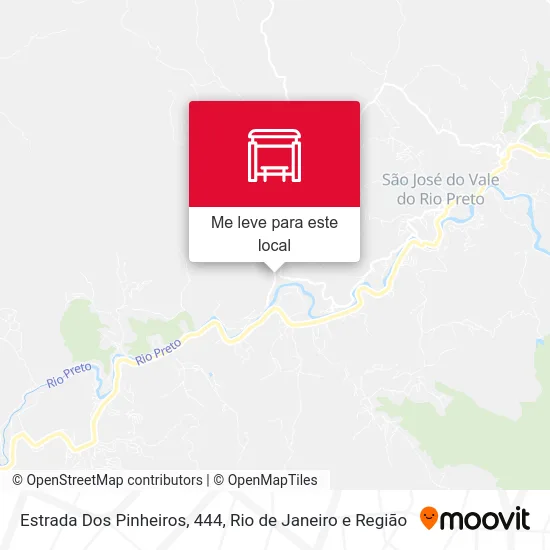 Estrada Dos Pinheiros, 444 mapa