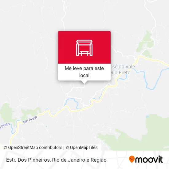 Estr. Dos Pinheiros mapa