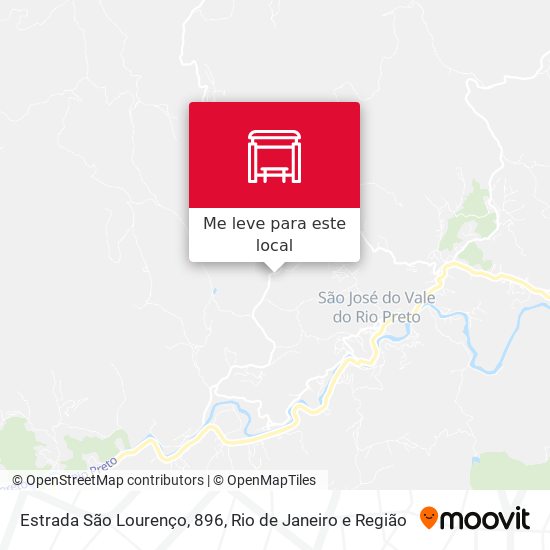 Estrada São Lourenço, 896 mapa
