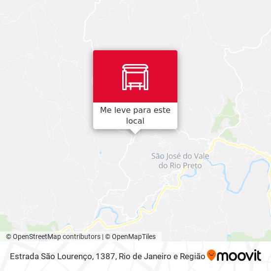 Estrada São Lourenço, 1387 mapa